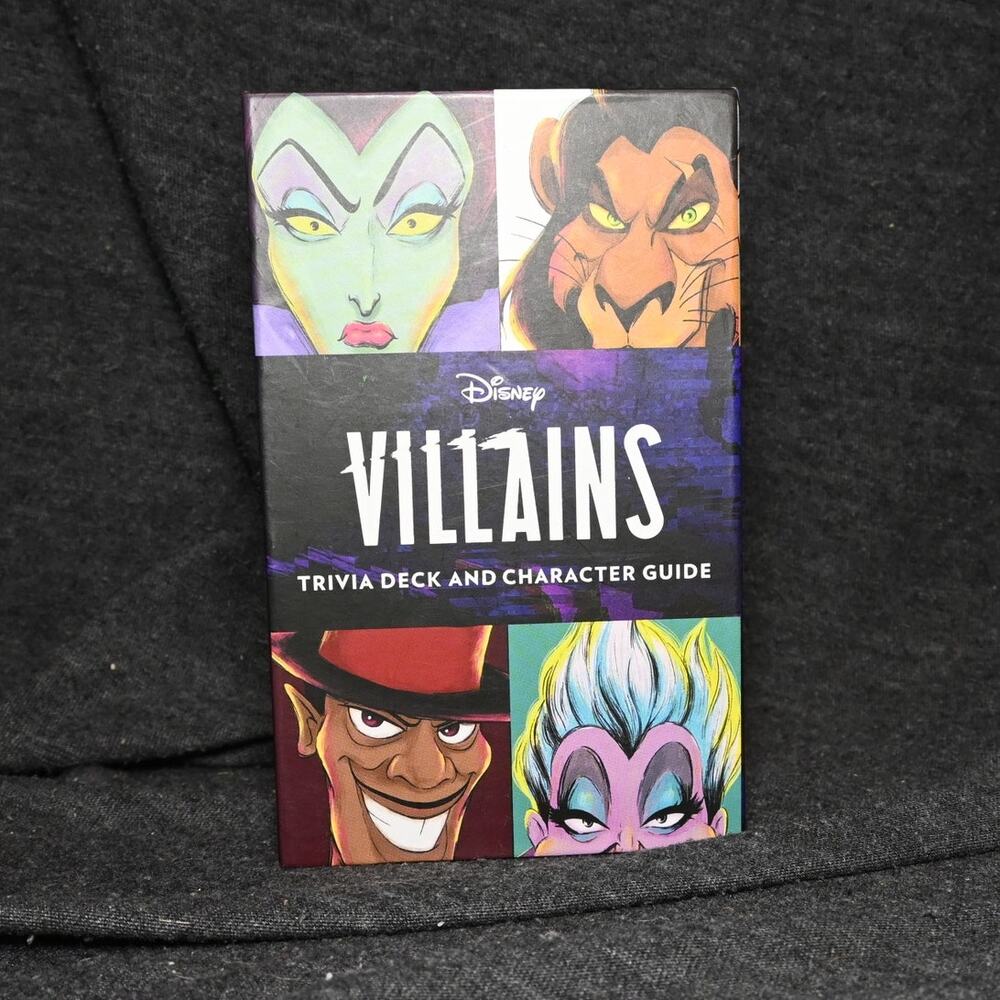 Disney Villains Trivia Deck and Character Guide RP Studio